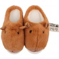 Взуття домашнє La Nuit Капібара р.38/39 коричневий