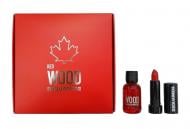 Набор подарочный DSquared2 Wood Red туалетная вода 5 мл и помада