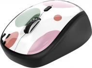 Мышь Trust YVI WL Circles pink (24441_TRUST)