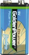 Батарейка GOLDEN POWER Power Plus 6LR61 9V (крона) 1шт. (RL034393)