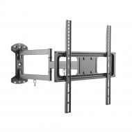 Кронштейн настенный Brateck LPA52-443WL поворотно-наклонные 32"-55" черный