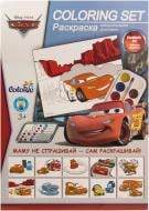 Набор для рисования Disney Cars раскраска с акварельными красками CRAA-UA1-CL31-H