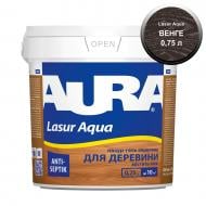 Деревозащитное средство Aura® Aqua для древесины венге шелковистый мат 0,07 л