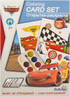 Открытка-раскраска Disney Cars CRAA-UA1-CL91-H