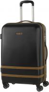 Чемодан Rock Valence Black Hardshell (M) 60 л черный 923704