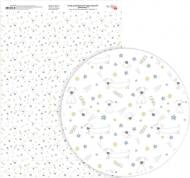 Бумага для дизайна односторонняя глянцевая Sweet Boy 3 А4 250 г/кв.м Rosa Talent