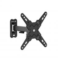 Кронштейн Brateck LDA40-221 поворотно-наклонные 13"-43" черный
