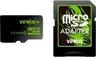 Карта памяти Verico MicroSDHC 32GB Class 4+SD adapter