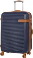 Чемодан Rock Valiant Navy Blue Hardshell Expandable (M) 104 л синий 923732