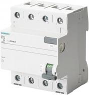 Дифференциальное реле Siemens АС 4Р 40А 30 мА AC 400V 5SV4344-0