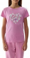 Футболка 4F TSHIRT F1152 4FJWSS24TTSHF1152-56S р.164 рожевий