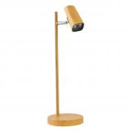 ВИТРИНА! Светильник светодиодный Eurolamp SMART dimmable wooden 8 Вт орех LED-TLD-8W(wooden)