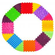 Массажный коврик Ортек Пазлы Морской 8 эл. + 8 Треугольников 12739