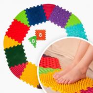 Массажный коврик Ортек Пазлы 8 эл. + 8 Треугольников 12732