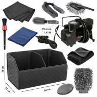 Сумка-набор автомобилиста Poputchik с компрессором 35 л (01-234-IS)