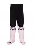 Колготки дитячі унісекс Conte-Kids TIP-TOP 17С-60СП (20) 572 р.128-134 чорно-рожевий