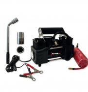 Компресcор автомобильный Poputchik 85 л/мин с телескопическим ключом 17-19 мм