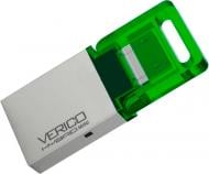 Флеш-память USB Verico Hybrid Mini 8 ГБ USB 2.0 green (VP57-08GGV1G)