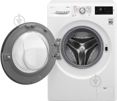 Пральна машина із сушкою LG F4J6TG1W - фото 22 Пральна машина із сушкою LG F4J6TG1W - фото 22