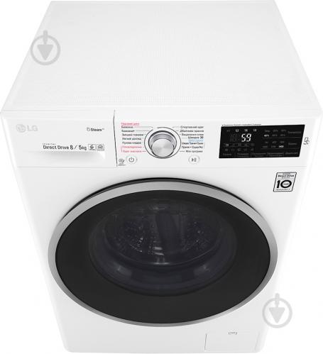 Пральна машина із сушкою LG F4J6TG1W - фото 20 Пральна машина із сушкою LG F4J6TG1W - фото 20