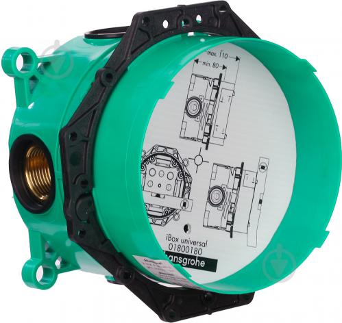 Прихована частина змішувача Hansgrohe Ibox 01800180 - фото 5 Прихована частина змішувача Hansgrohe Ibox 01800180 - фото 5