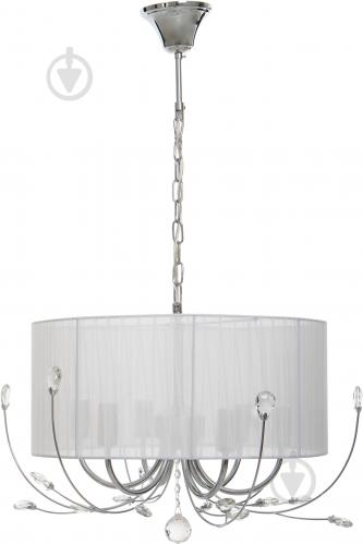 Люстра підвісна Accento lighting Afrodita 6x40 Вт E14 хром ALSQ-MD37575/6 - фото 4 Люстра підвісна Accento lighting Afrodita 6x40 Вт E14 хром ALSQ-MD37575/6 - фото 4