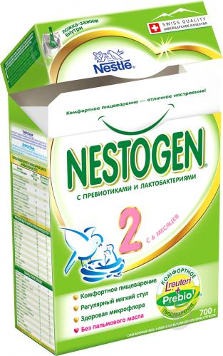 Сухая молочная смесь Nestle Nestogen 2 700 г 7613032571283 - фото 4 Сухая молочная смесь Nestle Nestogen 2 700 г 7613032571283 - фото 4