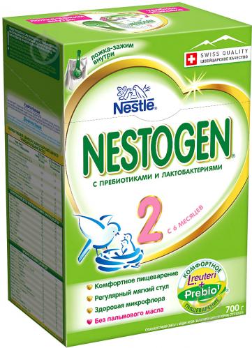 Сухая молочная смесь Nestle Nestogen 2 700 г 7613032571283 - фото 3 Сухая молочная смесь Nestle Nestogen 2 700 г 7613032571283 - фото 3