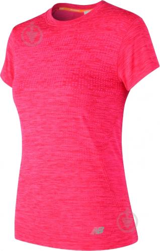 Футболка женская New Balance M4M Seamless Short Sleeve р. L розовый WT71156AKH - фото 3 Футболка женская New Balance M4M Seamless Short Sleeve р. L розовый WT71156AKH - фото 3