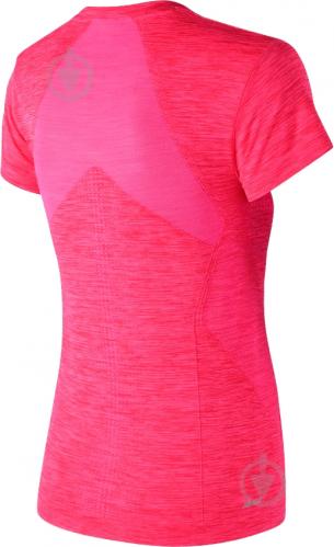 Футболка женская New Balance M4M Seamless Short Sleeve р. L розовый WT71156AKH - фото 4 Футболка женская New Balance M4M Seamless Short Sleeve р. L розовый WT71156AKH - фото 4