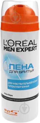 Піна для гоління L'Oreal Paris Men Expert для чутливої шкіри 200 мл - фото 2 Піна для гоління L'Oreal Paris Men Expert для чутливої шкіри 200 мл - фото 2