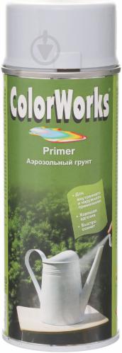 Грунт аэрозольный Primer ColorWorks серый 400 мл - фото 2 Грунт аэрозольный Primer ColorWorks серый 400 мл - фото 2
