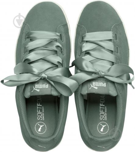 Кеды Puma Vikky Platform Ribbon S 36641805 р. 6 зеленый - фото 9 Кеды Puma Vikky Platform Ribbon S 36641805 р. 6 зеленый - фото 9