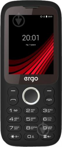 Мобільний телефон Ergo F242 Turbo Dual Sim black - фото 6 Мобільний телефон Ergo F242 Turbo Dual Sim black - фото 6