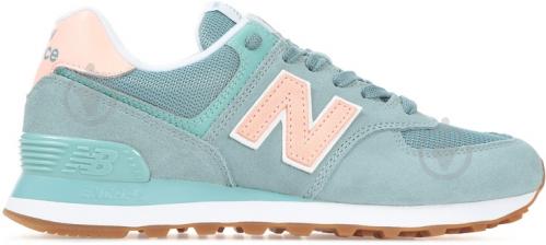Кроссовки New Balance 574 WL574FLB р.8 бирюзовый - фото 3 Кроссовки New Balance 574 WL574FLB р.8 бирюзовый - фото 3