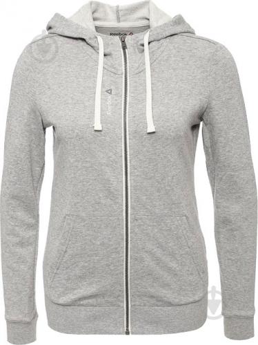 Спортивная кофта Reebok EL FT FULL ZIP р. XL серый AJ3771 - фото 2 Спортивная кофта Reebok EL FT FULL ZIP р. XL серый AJ3771 - фото 2