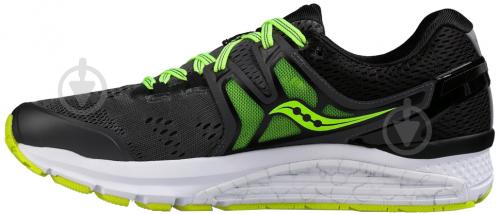 Кроссовки Saucony Hurricane ISO 3 р. 9.5 черно-зеленый - фото 10 Кроссовки Saucony Hurricane ISO 3 р. 9.5 черно-зеленый - фото 10