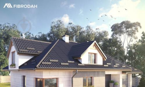 Лист волокнистоцементний IFCEM FIBRODAH Modern 585х1130 мм графіт - фото 6 Лист волокнистоцементний IFCEM FIBRODAH Modern 585х1130 мм графіт - фото 6