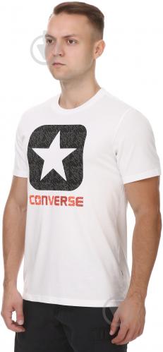 Футболка Converse Texture Boxstar Fill Tee р. M белый 10003677-102 - фото 5 Футболка Converse Texture Boxstar Fill Tee р. M белый 10003677-102 - фото 5