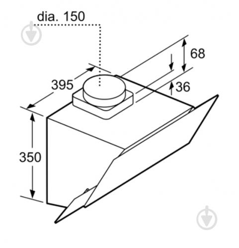 Вытяжка для кухни bosch dwk065g60r