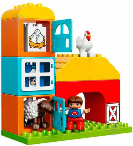 Конструктор LEGO Duplo Моя первая ферма 10617 - фото 8 Конструктор LEGO Duplo Моя первая ферма 10617 - фото 8