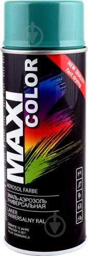 Емаль Maxi Color аерозольна універсальна декоративна RAL 6033 бірюзовий глянець 400 мл - фото 2 Емаль Maxi Color аерозольна універсальна декоративна RAL 6033 бірюзовий глянець 400 мл - фото 2