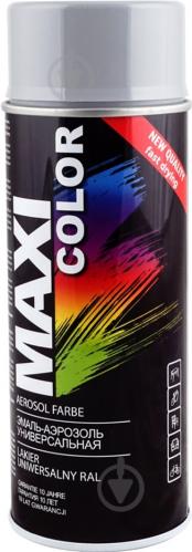 Эмаль Maxi Color аэрозольная универсальная декоративная RAL 7046 отдаленно-серый глянец 400 мл - фото 2 Эмаль Maxi Color аэрозольная универсальная декоративная RAL 7046 отдаленно-серый глянец 400 мл - фото 2
