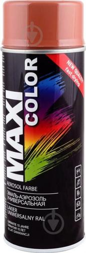 Эмаль Maxi Color аэрозольная универсальная декоративная RAL 8024 бежево-коричневый глянец 400 мл - фото 2 Эмаль Maxi Color аэрозольная универсальная декоративная RAL 8024 бежево-коричневый глянец 400 мл - фото 2