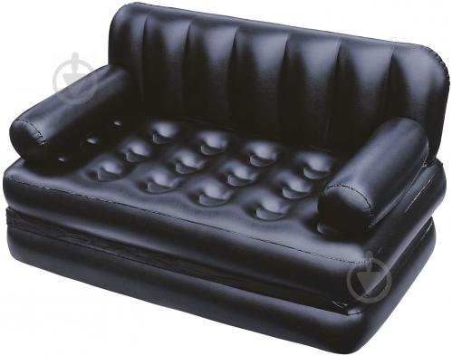 Диван Bestway Comfort Quest 188х152 см трансформер надувной черный - фото 1