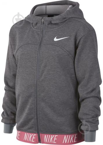 Джемпер Nike G NK DRY HOODIE FZ STUDIO р. L серый 939533-091 - фото 3 Джемпер Nike G NK DRY HOODIE FZ STUDIO р. L серый 939533-091 - фото 3