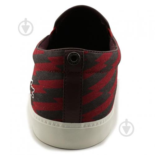 Кеды Lacoste 732CAM0013112 р. 10,5 бордовый - фото 7 Кеды Lacoste 732CAM0013112 р. 10,5 бордовый - фото 7