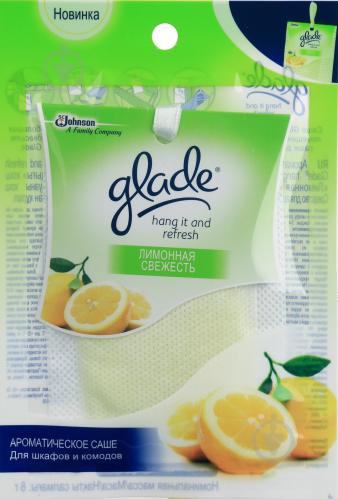 Ароматичне саше Glade Hang it and refresh Лимонна свіжість 8г 1 шт. - фото 2 Ароматичне саше Glade Hang it and refresh Лимонна свіжість 8г 1 шт. - фото 2