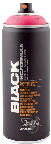 Краска аэрозольная Montana BLACK TR 4000 насыщенный пурпурный мат 400 мл - фото 2 Краска аэрозольная Montana BLACK TR 4000 насыщенный пурпурный мат 400 мл - фото 2