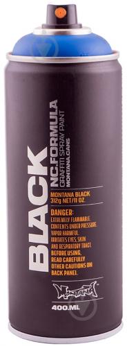 Краска аэрозольная Montana BLACK 5077 королевский синий мат 400 мл - фото 2 Краска аэрозольная Montana BLACK 5077 королевский синий мат 400 мл - фото 2